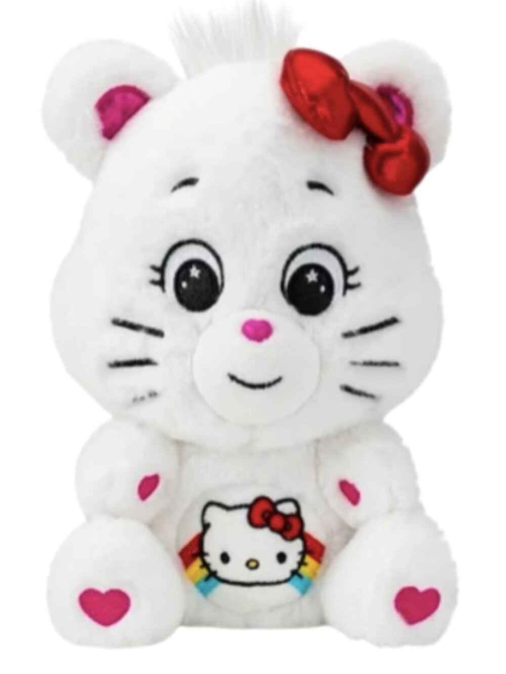 Sanrio x Care Bears Hello Kitty Loves Cheer Plush